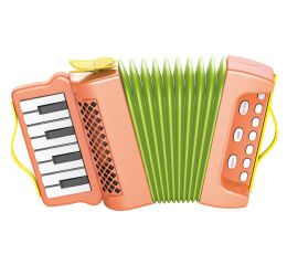 Tahací harmonika akordeon 14x6x23 cm