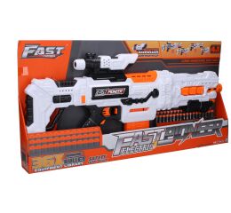 Kulomet s 36 pěnovými náboji 4v1 67 cm