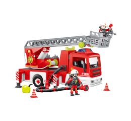 Hasičské auto s žebříkem stavebnice 40 cm