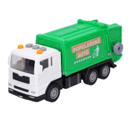 Auto popelářské s efekty 17 cm - český obal