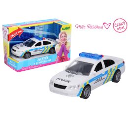 Auto policejní s efekty 15,5 cm - Míša Růžičková - mluví česky, český obal
