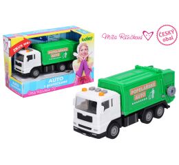 Auto popelářské s efekty 17 cm - Míša Růžičková - mluví česky, český obal