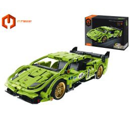 iM.Master Stavebnice závodní auto zelené – 457 dílků