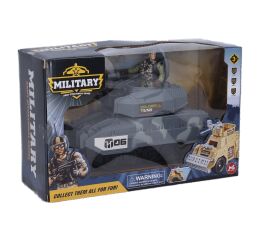 Tank střílející s figurkou 25 cm