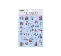 Nálepky POP UP 25x14,5 cm VÁNOCE