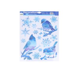 Dekorace okenní 41x29 cm VÁNOCE