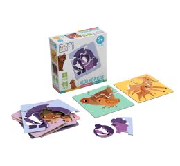 KukiKuk - Véééliké puzzle Mláďata s mámou