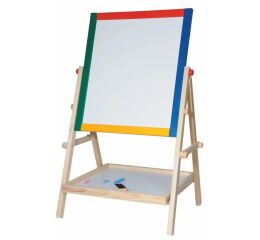 Tabule-natur rám s poličkou, 65cm
