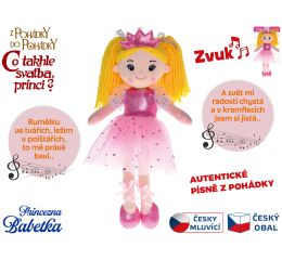 Panenka Princezna Babetka 35cm česky zpívající