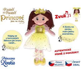 Panenka Princezna Lenka 35cm česky zpívající