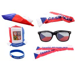 Fandící set Česká republika s kloboukem, MS 2026