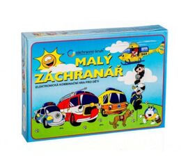 Malý záchranář společenská hra na baterie v krabici 22x16x3cm