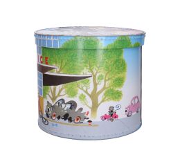Krabice kulatá Krtek 30 cm