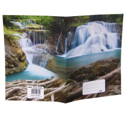 Sešit (440) A4 nelinkovaný, 40l Vodopád
