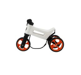 Odrážedlo FUNNY WHEELS Rider SuperSport bílé/oranž. 2v1 v sáčku