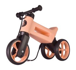 Odrážedlo FUNNY WHEELS Rider SuperSport Pastel-meruňková  2v1
