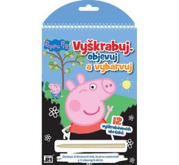Vyškrabuj, objevuj, vybarvuj Prasátko Peppa