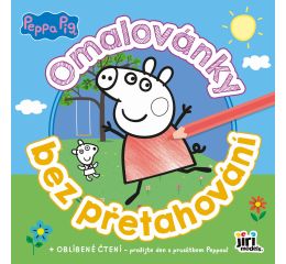 Omalovánky bez přetahování Prasátko Peppa