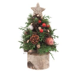 Stromeček s bobulkami na postavení 10 x 21 x 10 cm