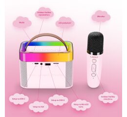 LAMAX KaraokeKid1 Pink