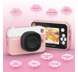 LAMAX PixelKid1 Pink