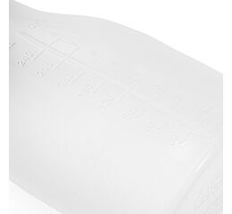 Lahvička na mléko silikonová New Baby zelená 15cm