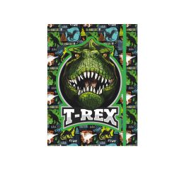 Box na sešity s gumou T-REX 3D A4 (315x240mm) 130gr/m2