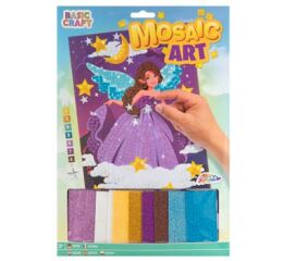 Mozaika A4 podle čísel - Víla