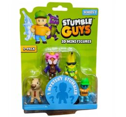 STUMBLE GUYS 3D MINI FIGURES SERIES 2 5PCS