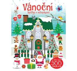 Vánoční knížka s nálepkami