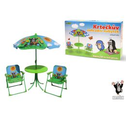 Zahradní nábytek set Krtek - II. jakost