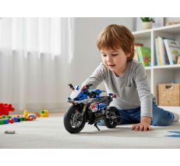 iM.Master Stavebnice motorka modrá – 542 dílků