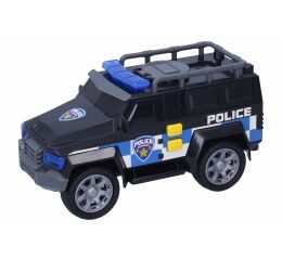 Auto - terénní policejní s efekty 22 cm