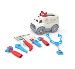 Green Toys Ambulance s lékařskými nástroji