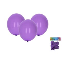 Balónek nafukovací 30cm - sada 10ks, fialový
