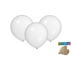 Balónek nafukovací 30cm - sada 10ks, transparentní