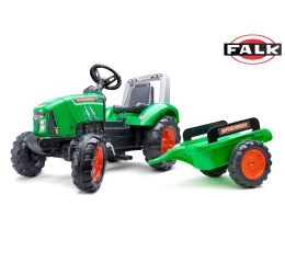 FALK Šlapací traktor Supercharger zelený