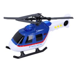 Vrtulník policie s efekty 18 cm
