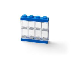 LEGO sběratelská skříňka na 8 minifigurek - modrá