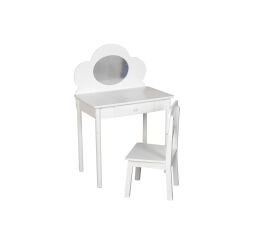 Kosmetický stolek 72,5 x 48,5 x 50 cm s židlí