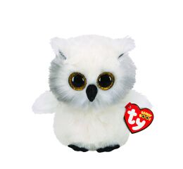 BOOS AUSTIN, 15 cm - white owl (3)