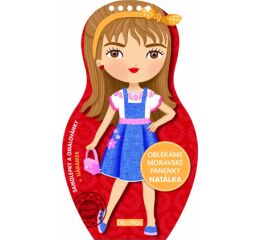 Presco Group Oblékáme moravské panenky NATÁLKA Omalovánky