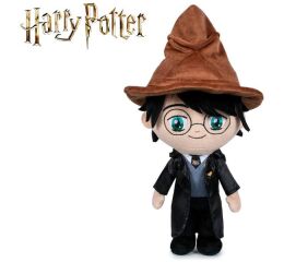 Harry Potter plyšový 29cm stojící v klobouku na kartě