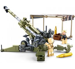 Sluban Army Model Bricks M38-B0890 M777 Howitzer