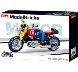 Sluban Model Bricks M38-B0958 Motorka Café racer