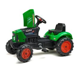 FALK Šlapací traktor 2031AB SuperCharger s vlečkou a otevírací kapotou