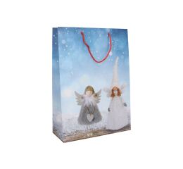 Dárková taška L 41,5x30x12 cm Vánoce