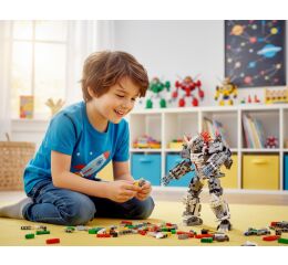 iM.Master Stavebnice robot šedý 20,8x10,8x31,2 cm