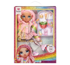 Rainbow High Sparkle & Shine Fashion panenka - Rosetta (Pink)
