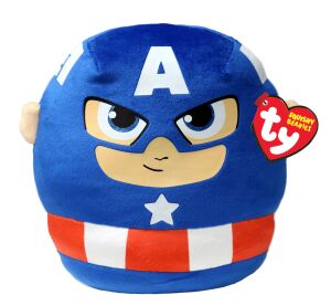 Ty Squishy Beanies Marvel CAPTAIN AMERICA, 30 cm (1)